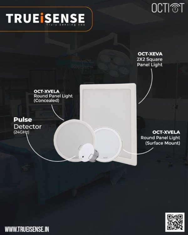 2x2 Panel Light | Presence Sensors | Presence sensor panel light | IP20